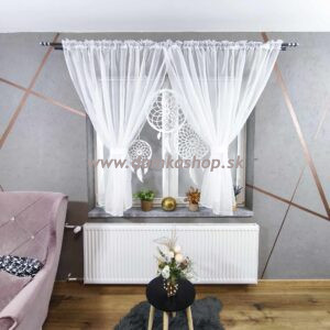 Hotová záclona LAPAČ SNOV - trojitý 400 x 150 cm