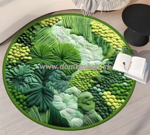 Koberec - kruh - 80 x 80 cm